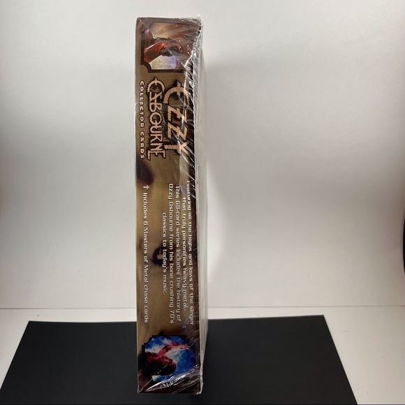 NECA Ozzy Osbourne Collector Cards - Sealed Box - 36 packs of 7 cards - Picture 4 of 4